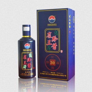 雀王黔酱-醇酱30 酱香型白酒53%vol